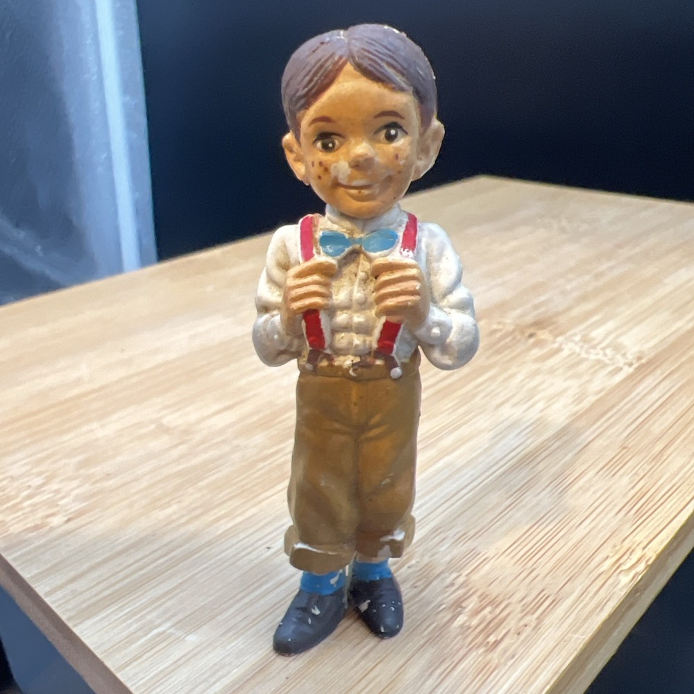 Little Rascals Our Gang PVC Figure Alfalfa 3" King World 1985